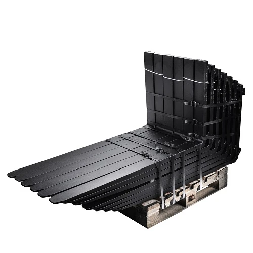 150x60x1600 op as gemonteerde vorken