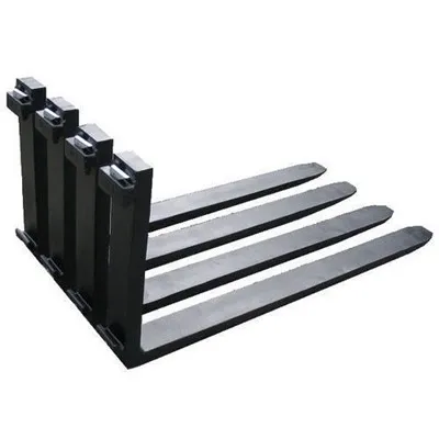 150x60x1900 op as gemonteerde vorken