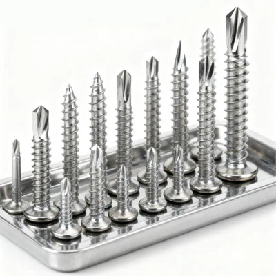 Roestvrijstalen zelfborende schroeven voor metaal